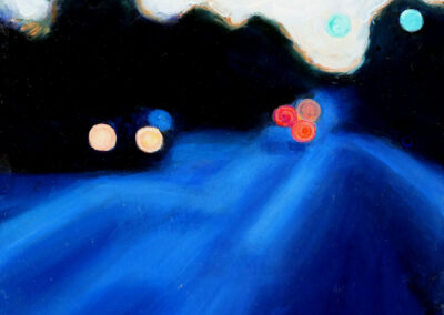 Before Coffee, 12 x 12", oil on panel