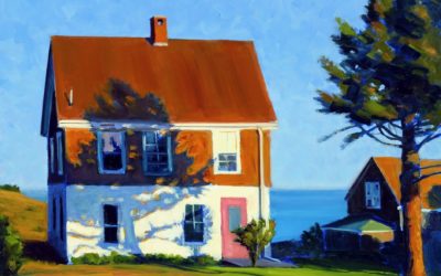 Morning View Horn Hill (Monhegan Island)