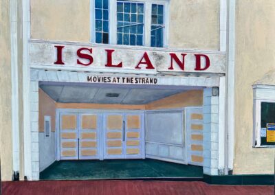 Island, 30 X 40", oil on panel